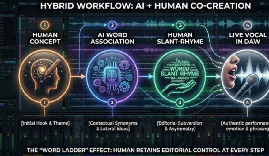 The Mechanics of Co-Creation Building a Hybrid Lyric Workflow