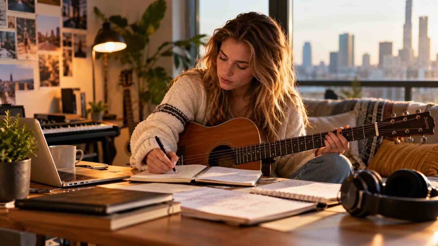 How Emerging Songwriters Develop Their Own Lyrical Voice Through Practice