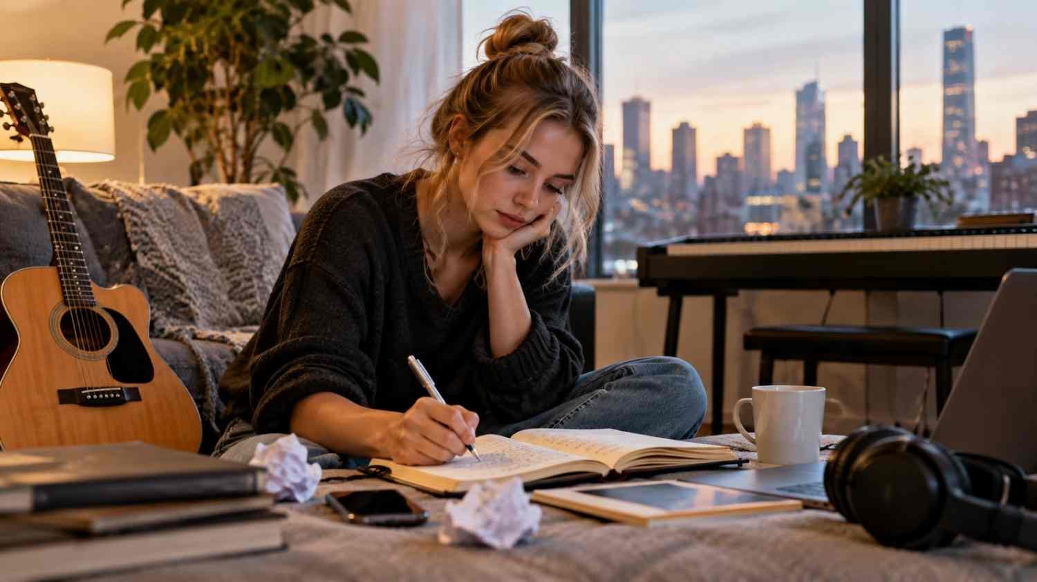 Turning Private Thoughts Into Lyrics